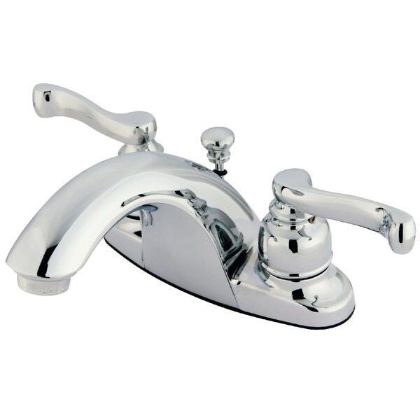 4" Centerset Bathroom Faucet, Chrome